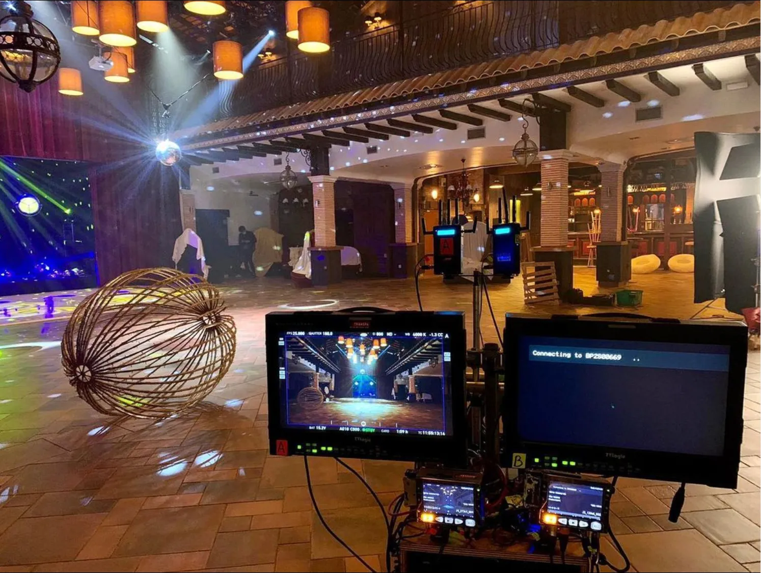 Tournage en cours au Domaine Santa Maria
